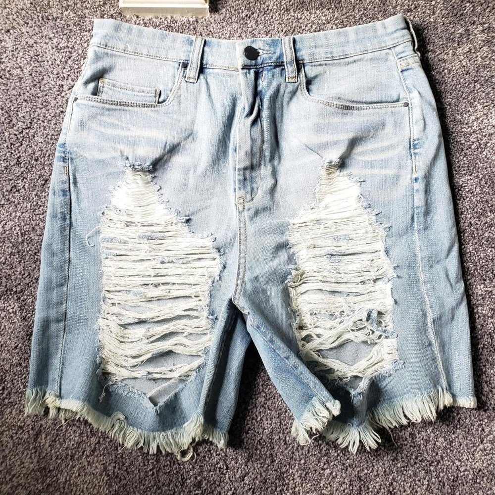 Blank NYC Women's Blue Shorts